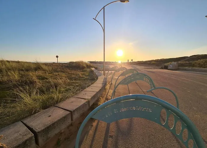 شقة A St-jean-de-monts, Avec Parking, Balcon Et Vue - Fr-1-224c-201 سان جان دي مونت